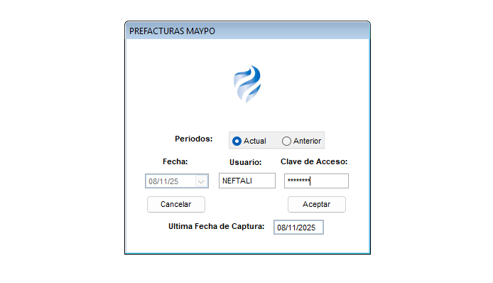 Sistema VFP - catálogo